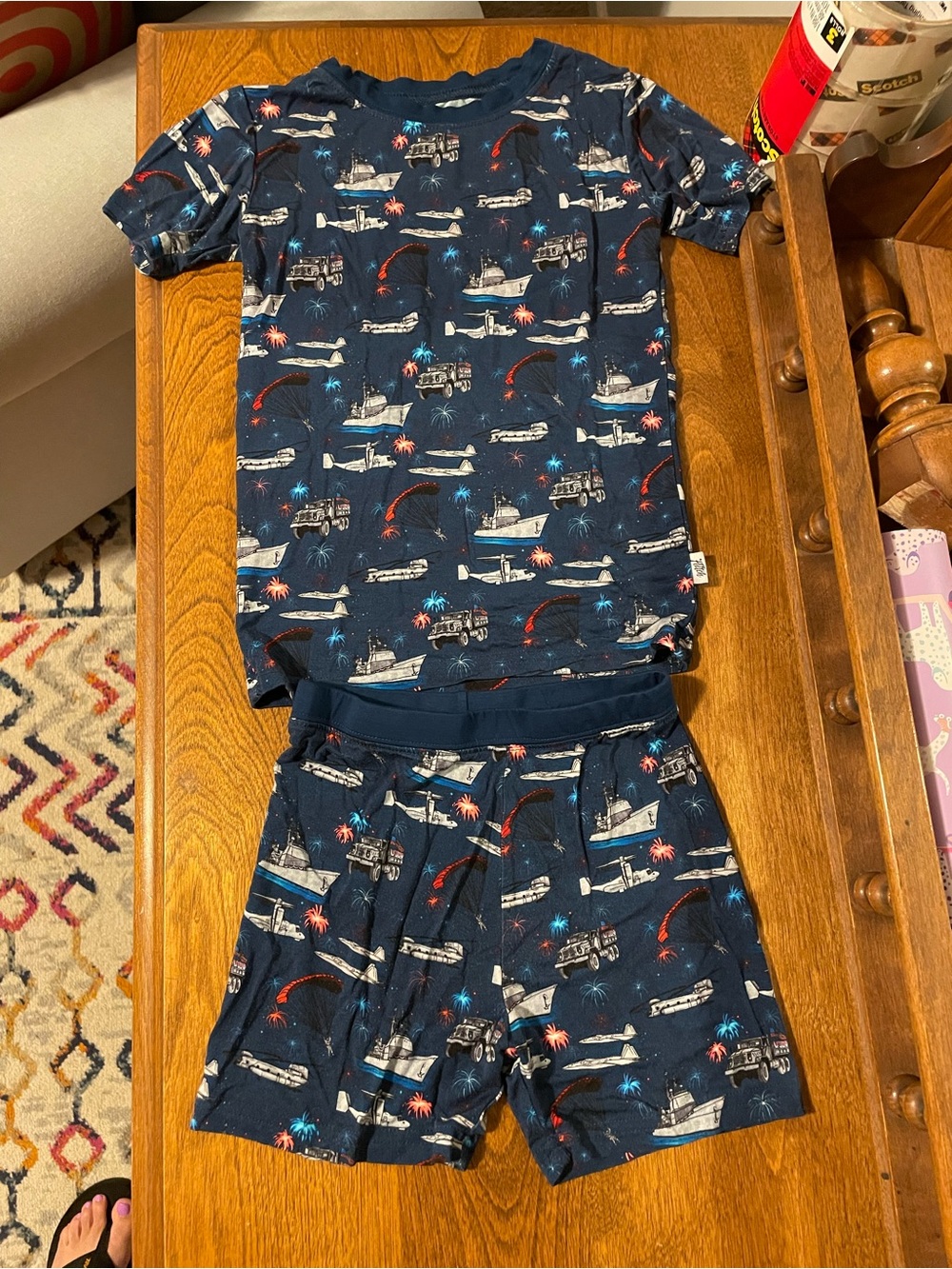 Fletch Built for Freedom PJ set